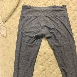 Blue lululemon Capri leggings